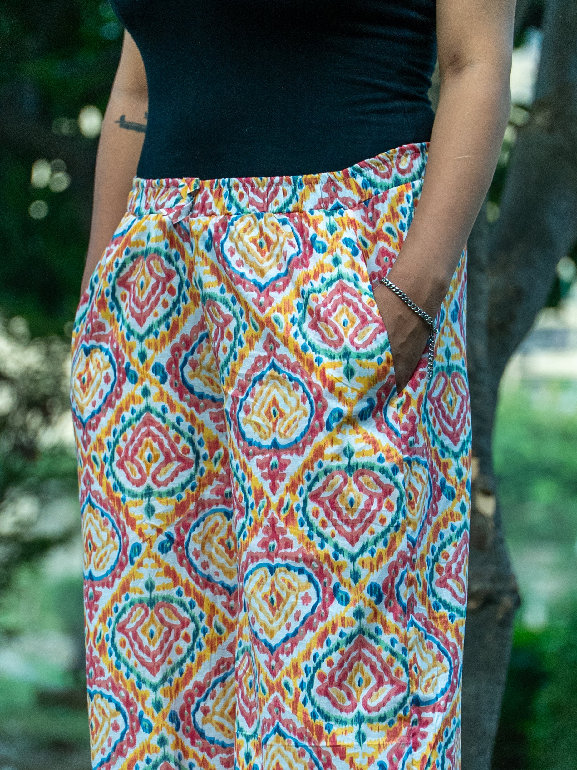 Abstract Cotton Pyjamas